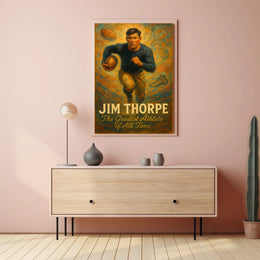 Jim Thorpe Legendary Athlete Jim Thorpe Poster
