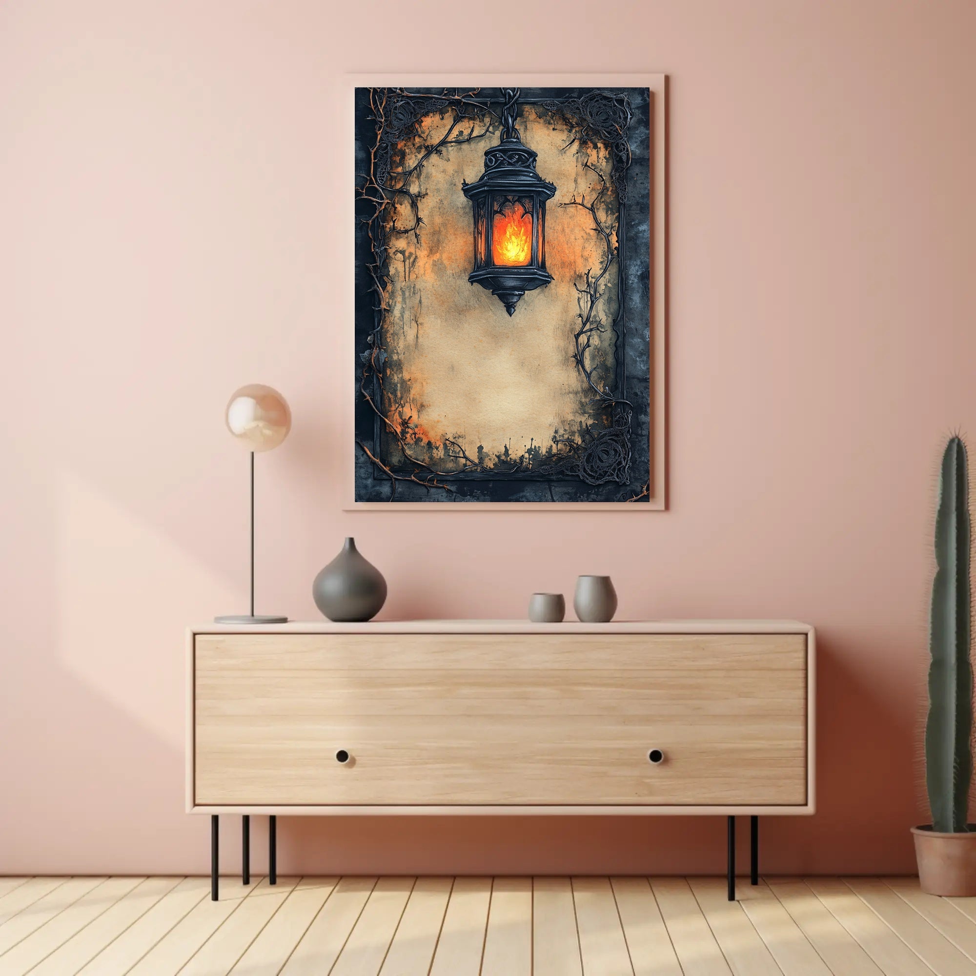 Enchanted Lantern Poster