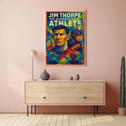 Jim Thorpe The Quintessential Athlete Jim Thorpe Poster