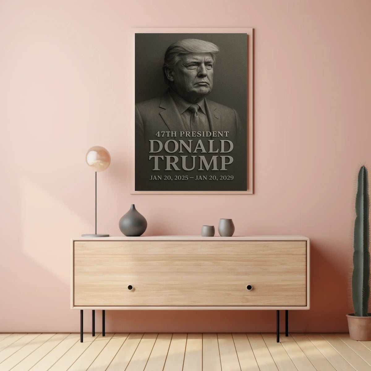 Donald Trump 47th President Poster