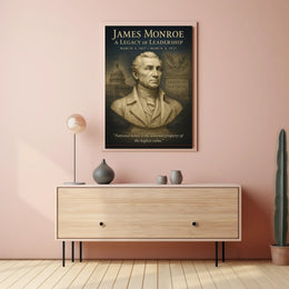 James Monroe A Legacy Of Leadership Poster