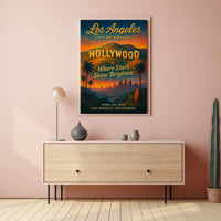 Los Angeles Dreamscape April 2024 Urban or Cityscape Poster