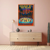 Holiday by the Palms Poster