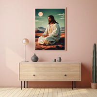 Serenity in the Desert Poster