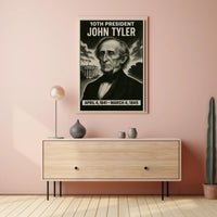 John Tyler 10Th President Poster