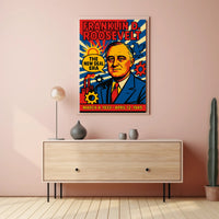 Franklin D. Roosevelt The New Deal Era Poster PosterGoat