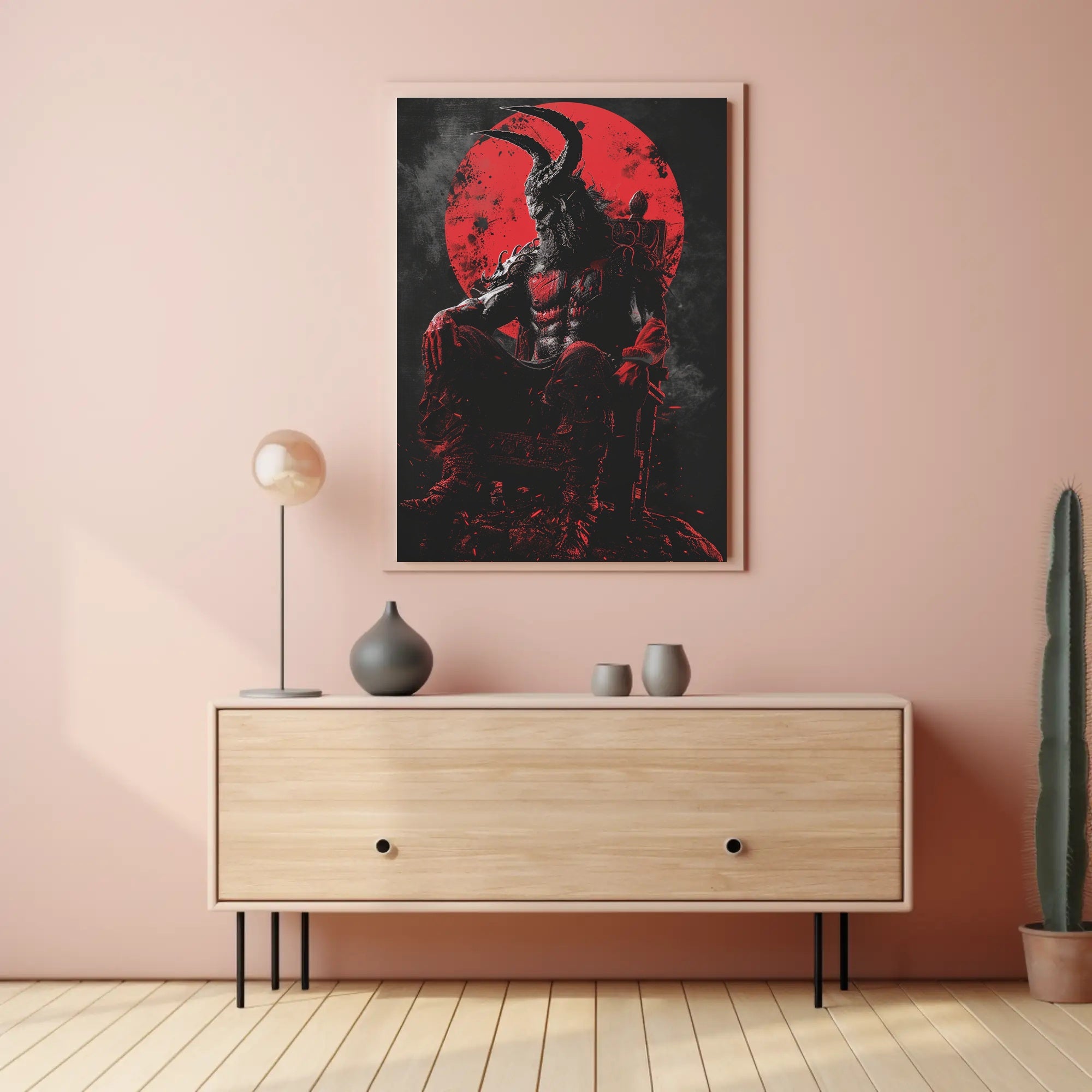 The Dark Monarch Art Print Poster for Home Decor and Wall Art PosterGoat
