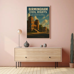 Birmingham Civil Rights Poster