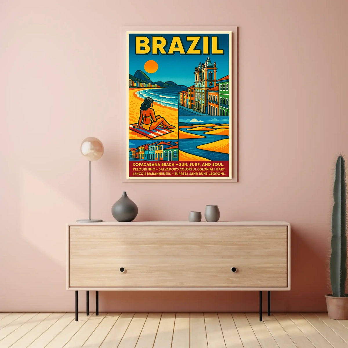 Discover Brazil Poster