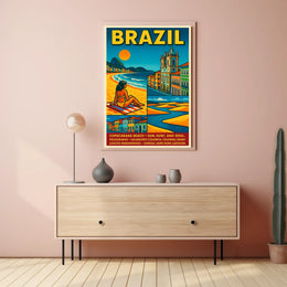 Discover Brazil Poster