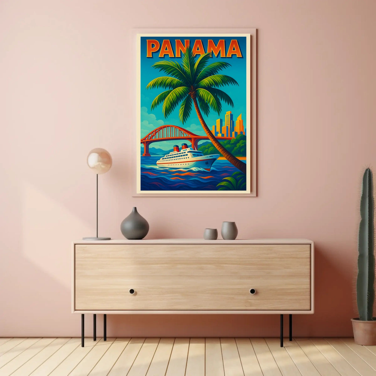 Panama Travel Poster