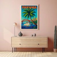 Panama Travel Poster