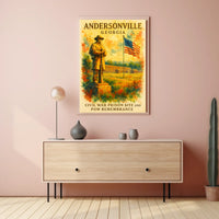 Andersonville Civil War Site Poster