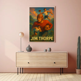 Jim Thorpe Athletic Legend Poster