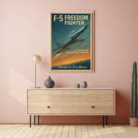 F-5 Freedom Fighter Poster