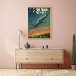 F-5 Freedom Fighter Poster