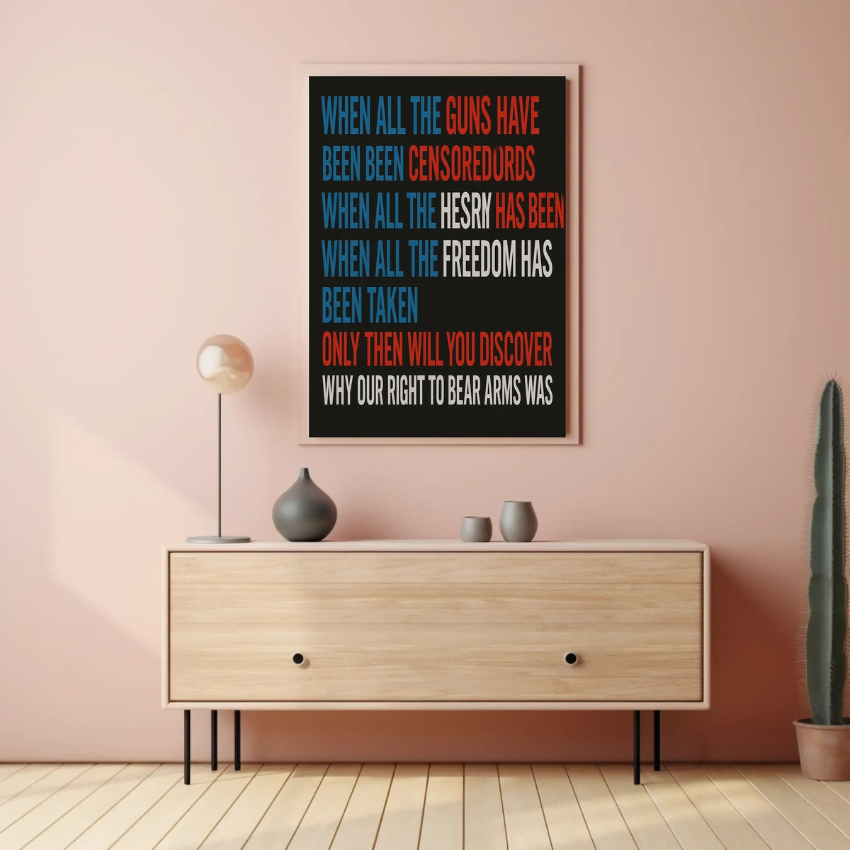 The Right to Bear Arms Poster