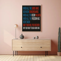 The Right to Bear Arms Poster