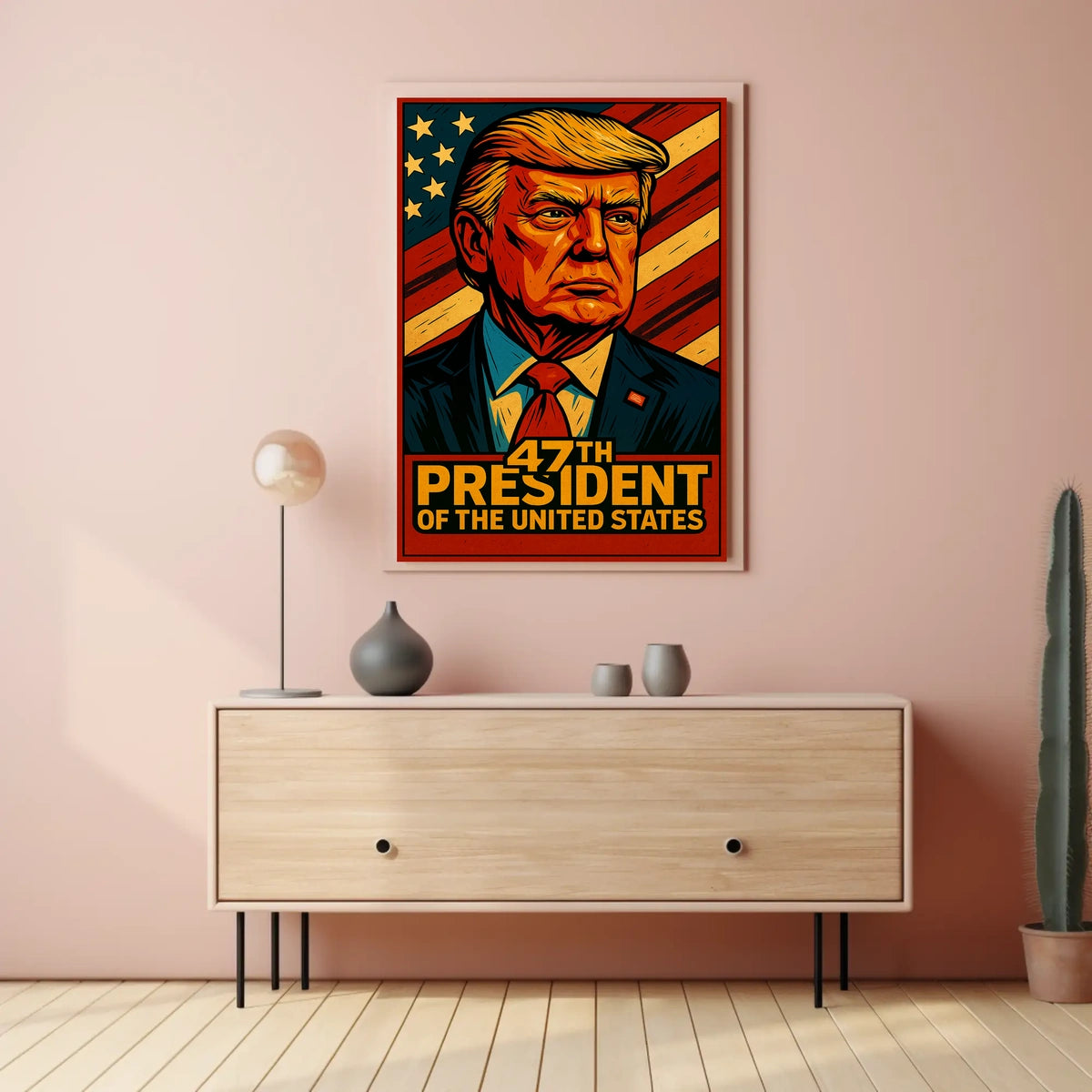47Th President Of The United States Poster Wall Art
