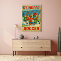 Reindeer Soccer Extravaganza Poster