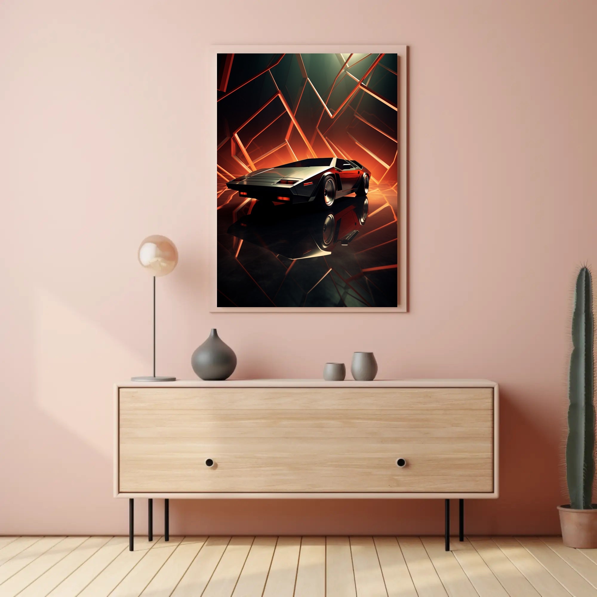 Futuristic Dream Machine Poster PosterGoat
