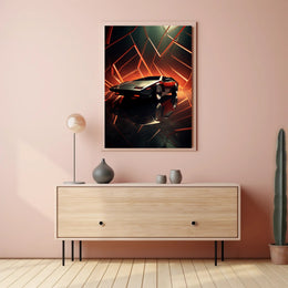 Futuristic Dream Machine Poster PosterGoat