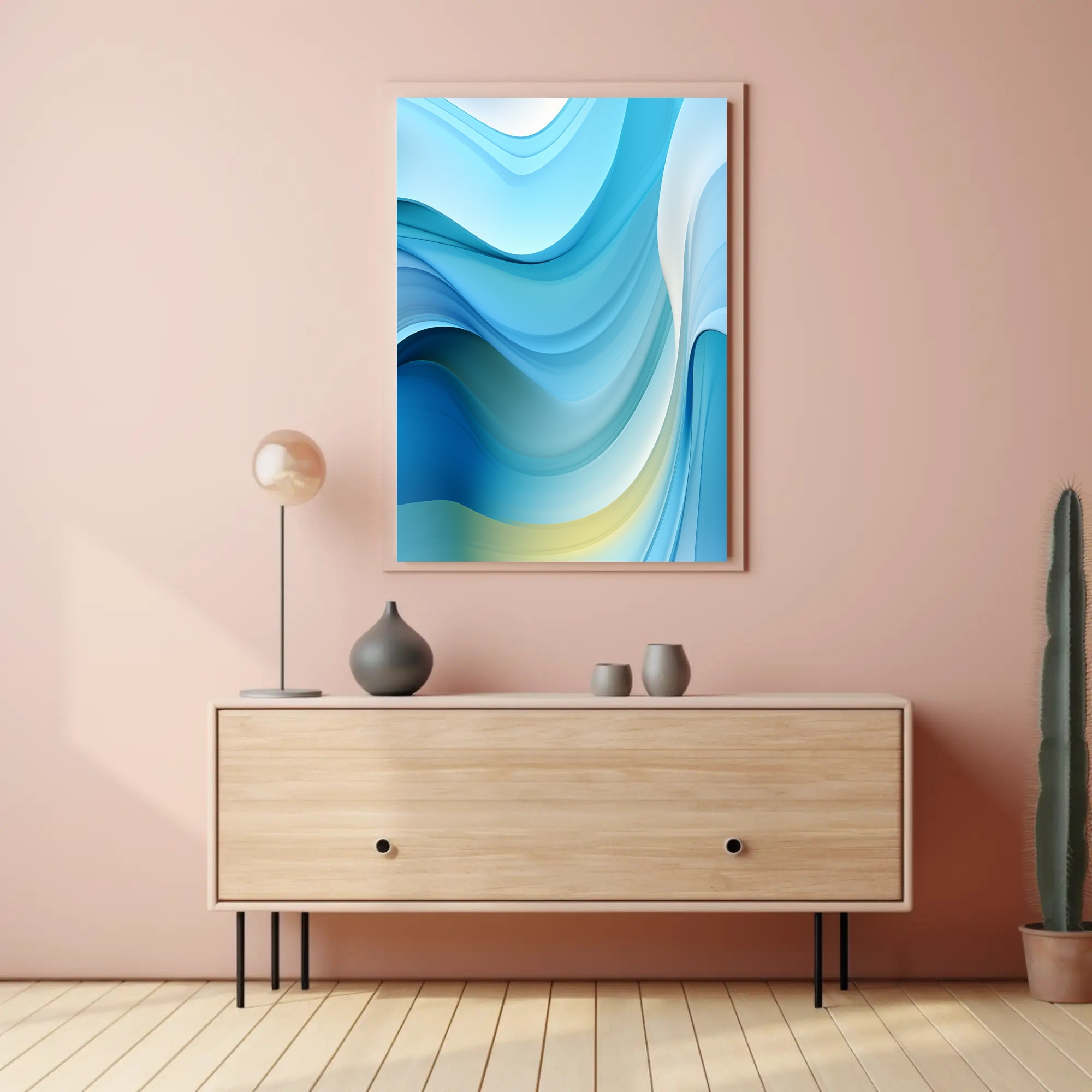 Oceanic Waves Poster