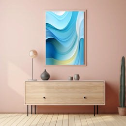 Oceanic Waves Poster