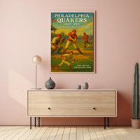 Philadelphia Quakers Celebrating A Poster