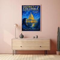 District of Columbia Nation's Capital Poster