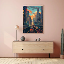 Minimalist Typography "my i!" Art Poster