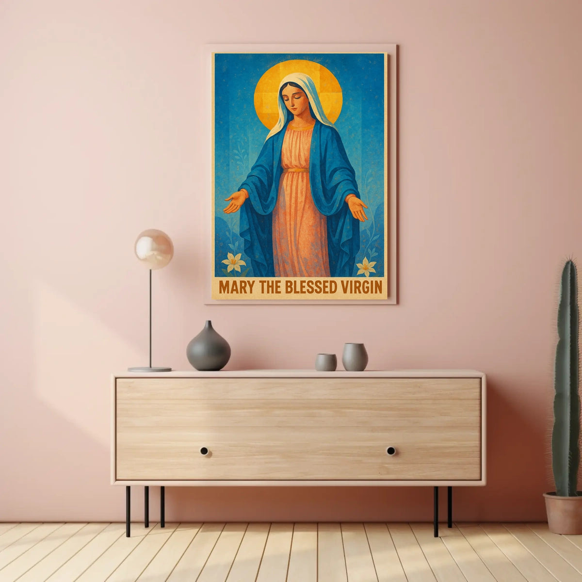 Mary The Blessed Virgin Poster