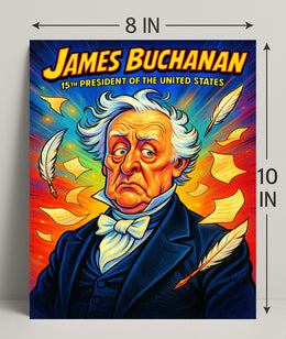 James Buchanan 15th President Poster PosterGoat