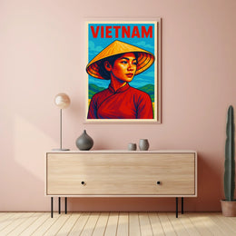 Vietnam Cultural Portrait Poster