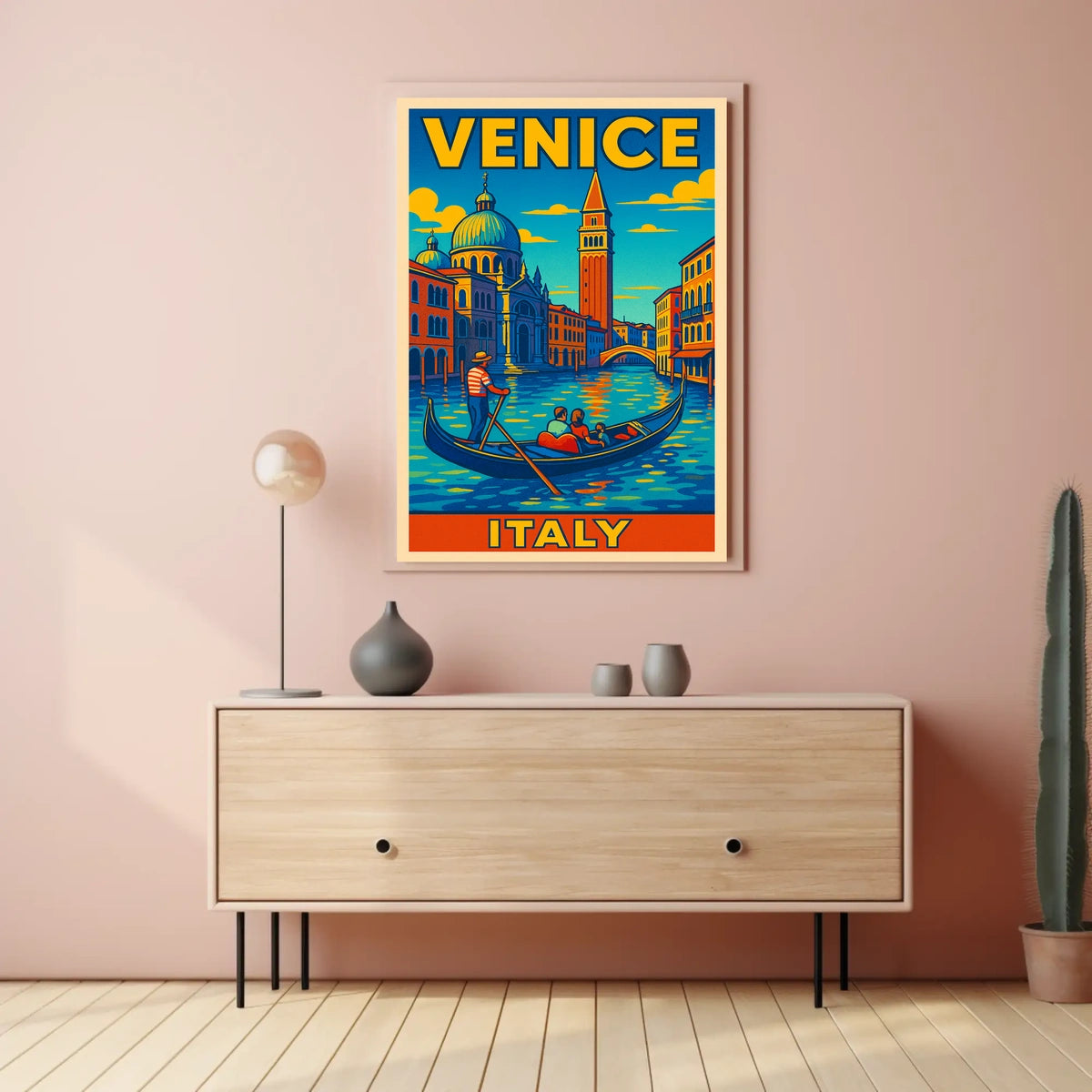 Venice Travel Poster