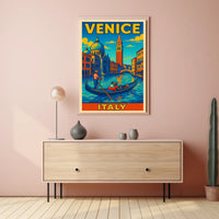 Venice Travel Poster
