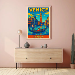 Venice Travel Poster