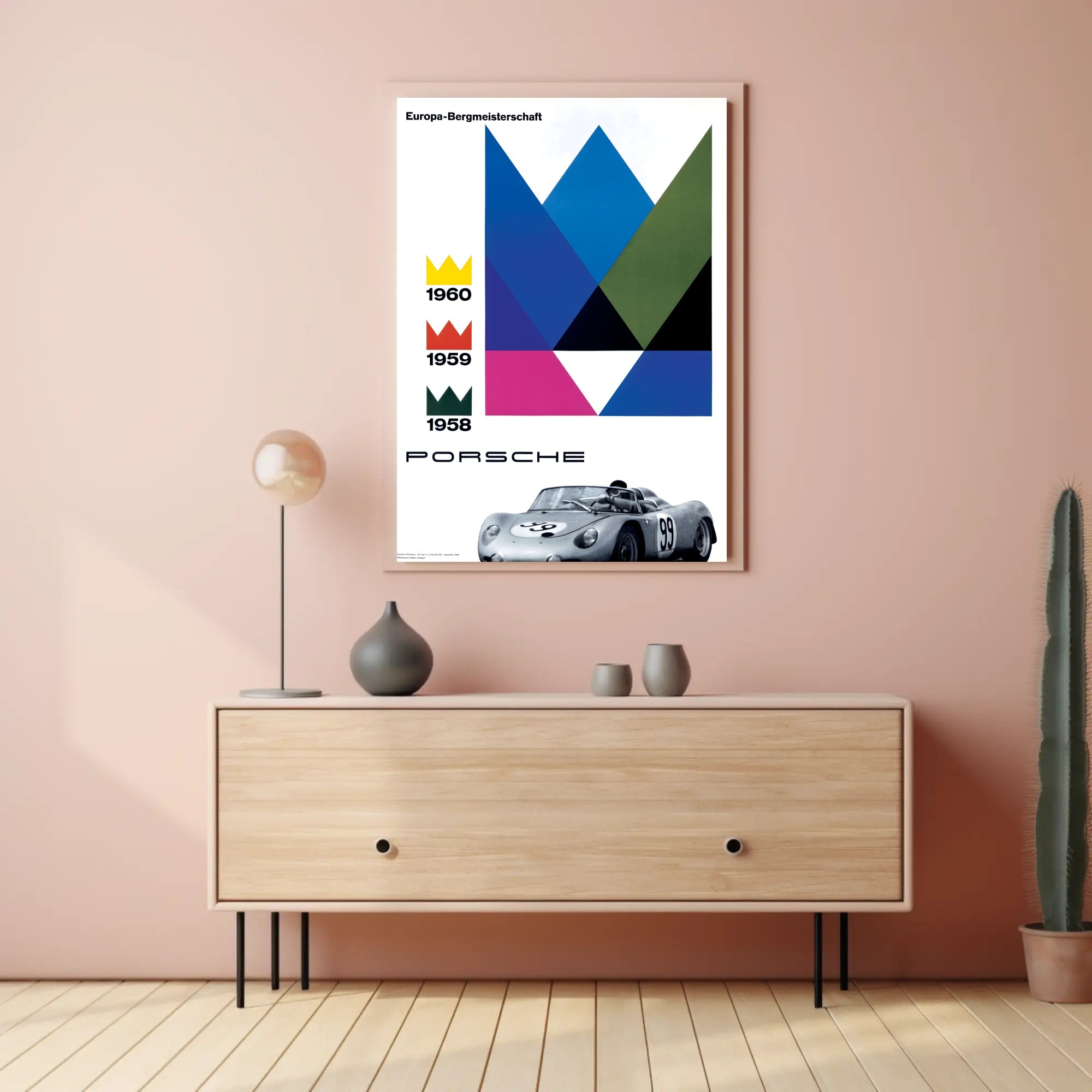 Europa-Bergmeisterschaft Poster