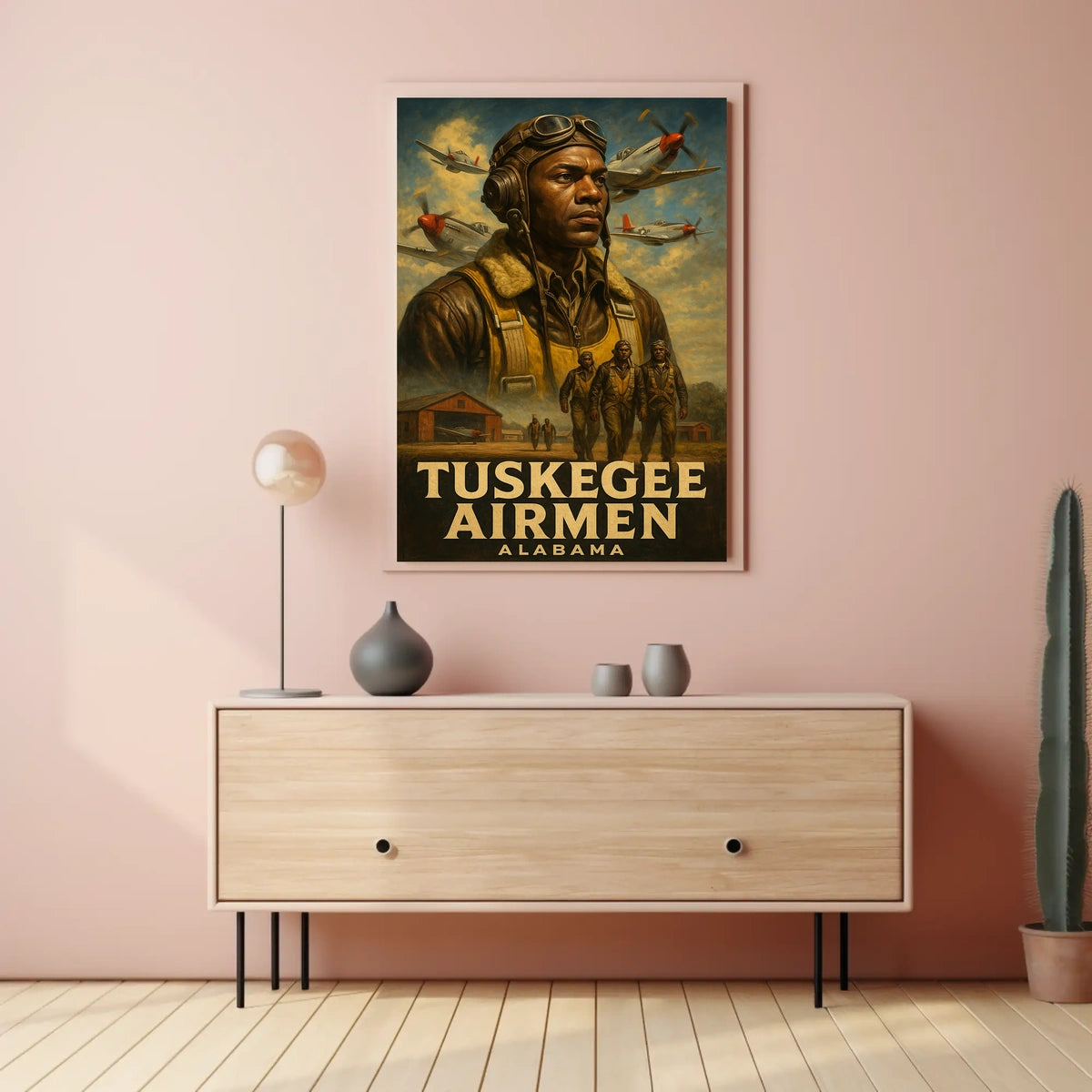 Tuskegee Airmen Alabama Poster