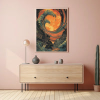 Vintage Architectural Wonders Art Poster