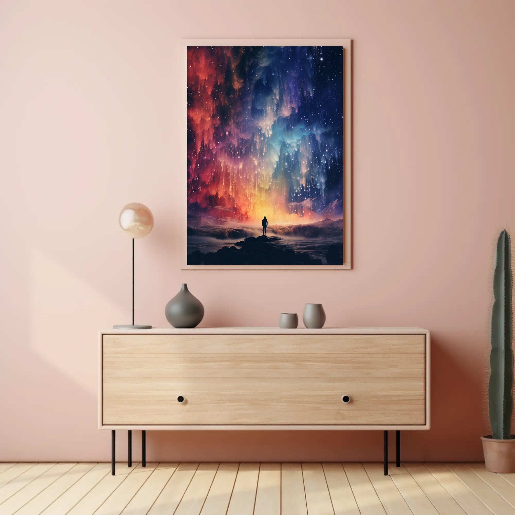 Cosmic Contemplation Poster