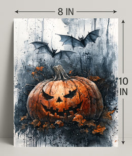 Spooky Halloween Night Poster