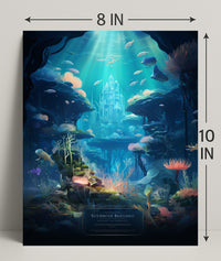 Enchanted Underwater Realm Poster