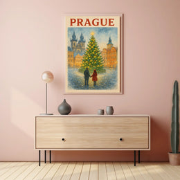 Vibrant Modern Artistry: Abstract or Artistic Poster