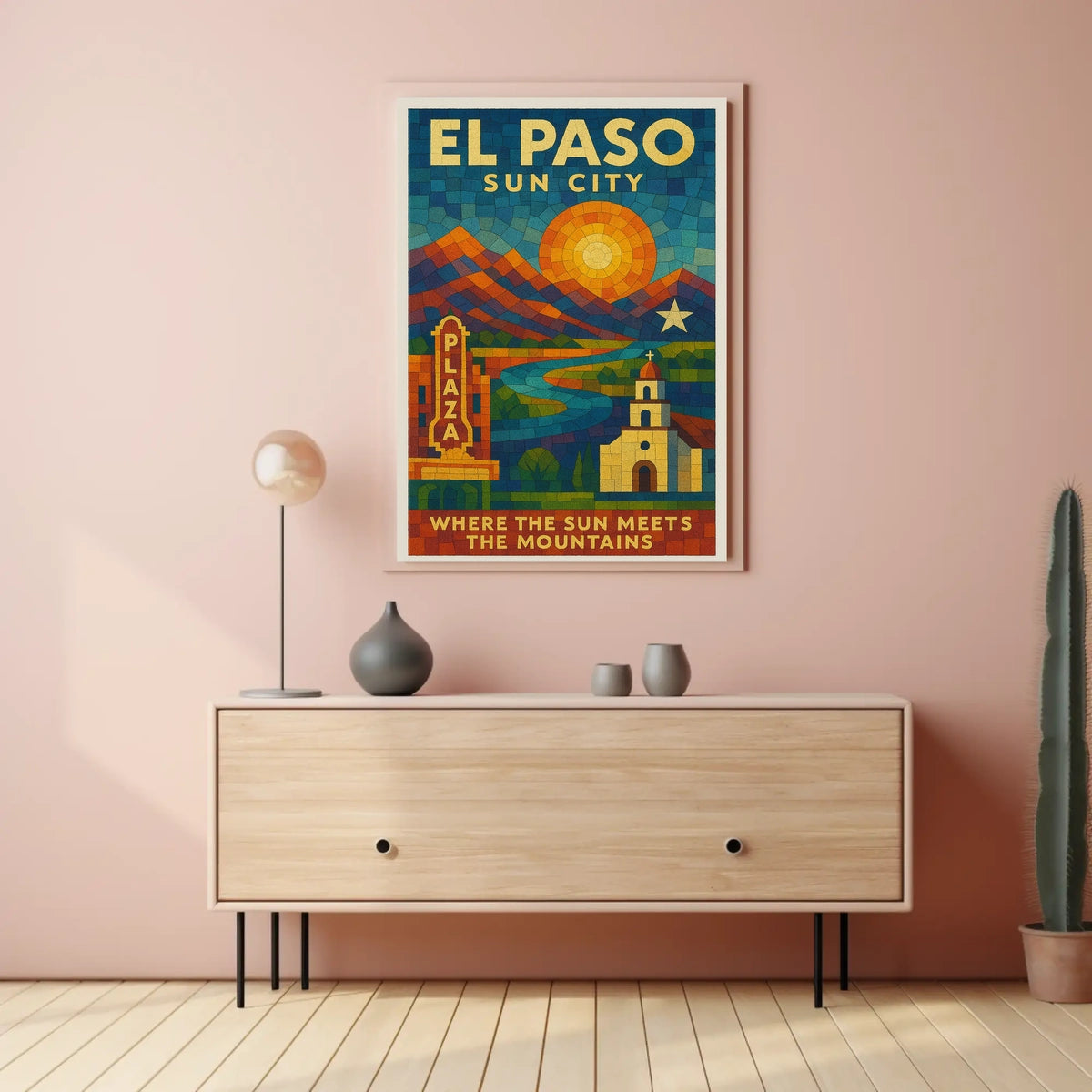 El Paso Sun City Poster