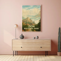 Zion National Park Poster