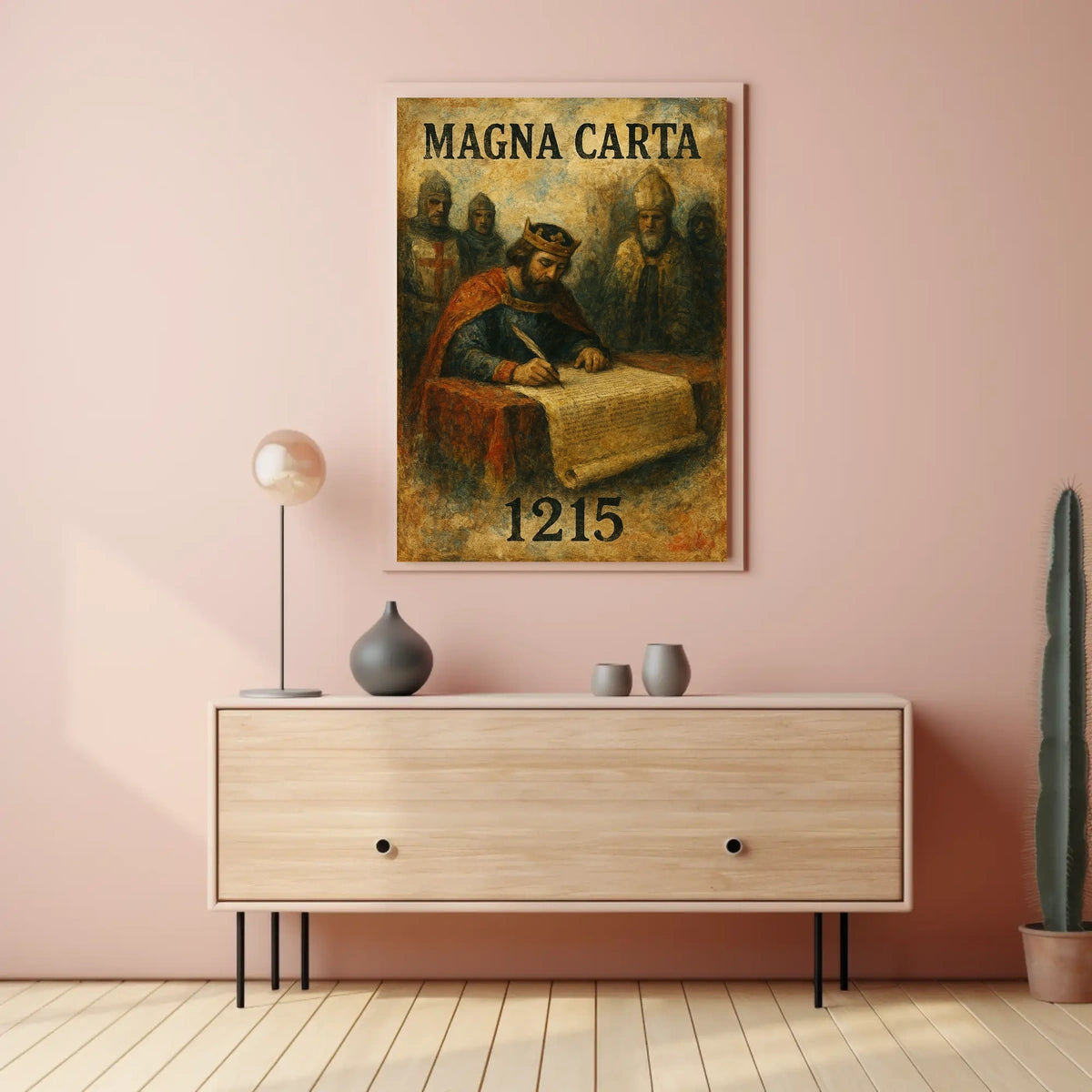 Magna Carta 1215 Poster
