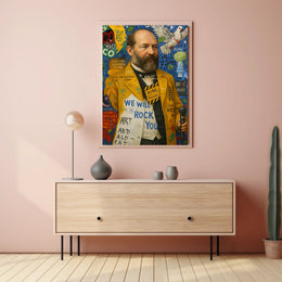 Rock and Roll Pop Culture Poster