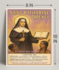 Saint Katharine Drexel Poster PosterGoat