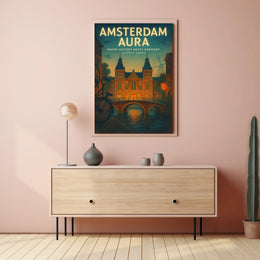 Amsterdam Aura Poster